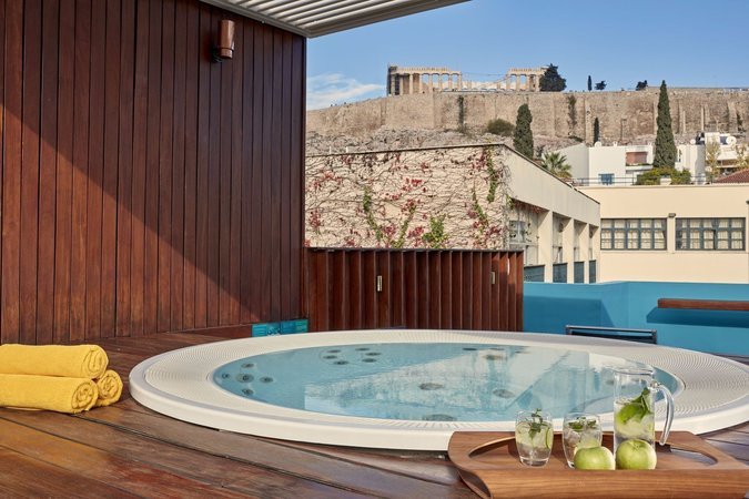 Herodion Hotel_Athens_Acropolis View_Outdoor Jacuzzi